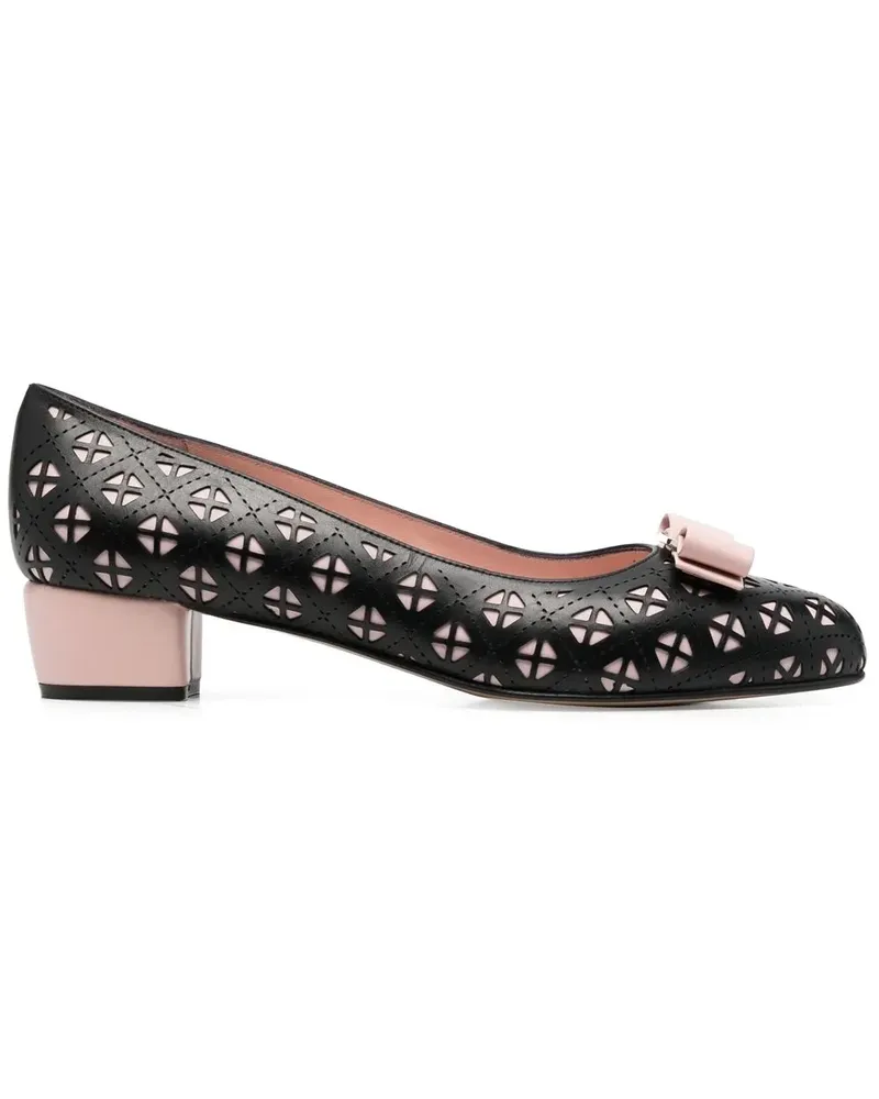 Ferragamo Vara Pumps 35mm - Schwarz Schwarz