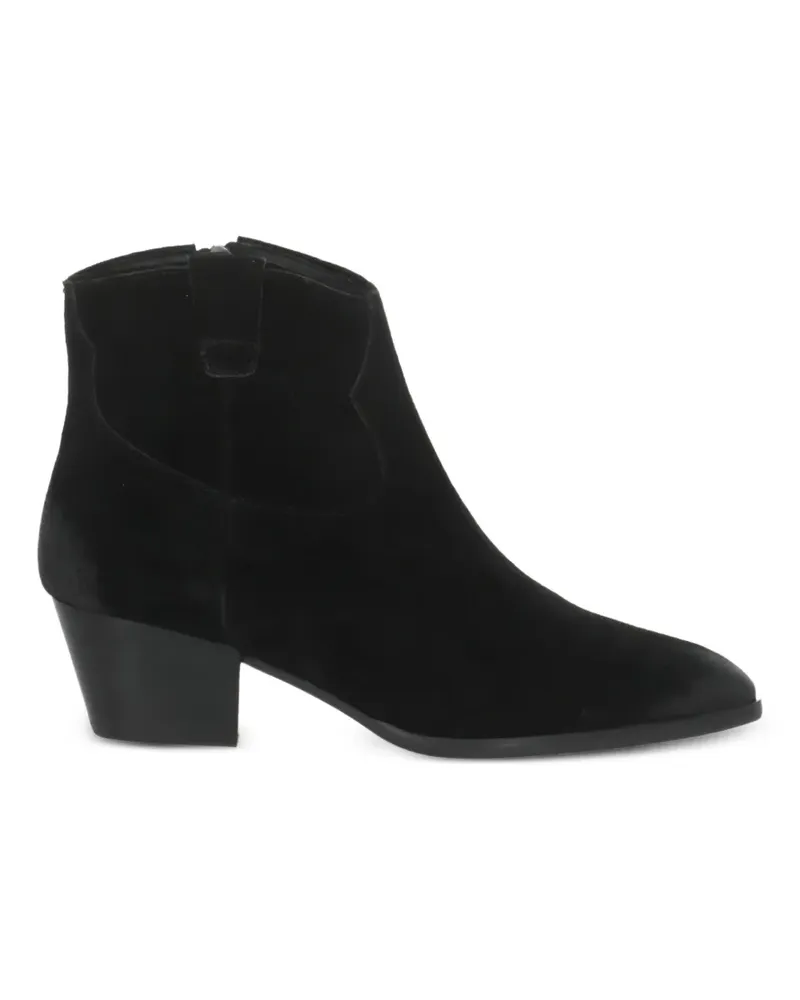 ash side-zip heeled boots - Schwarz Schwarz