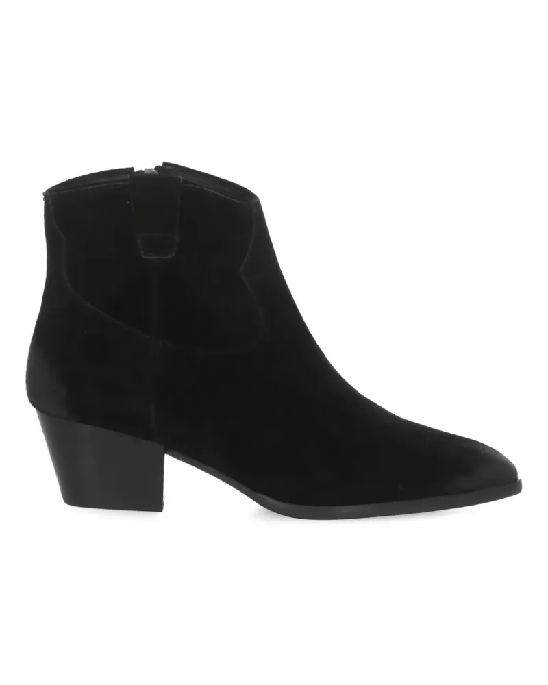ash side-zip heeled boots - Schwarz Schwarz
