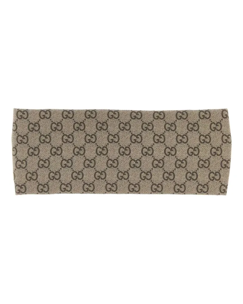 Gucci Haarreif aus Seidentwill mit Print - Nude Nude