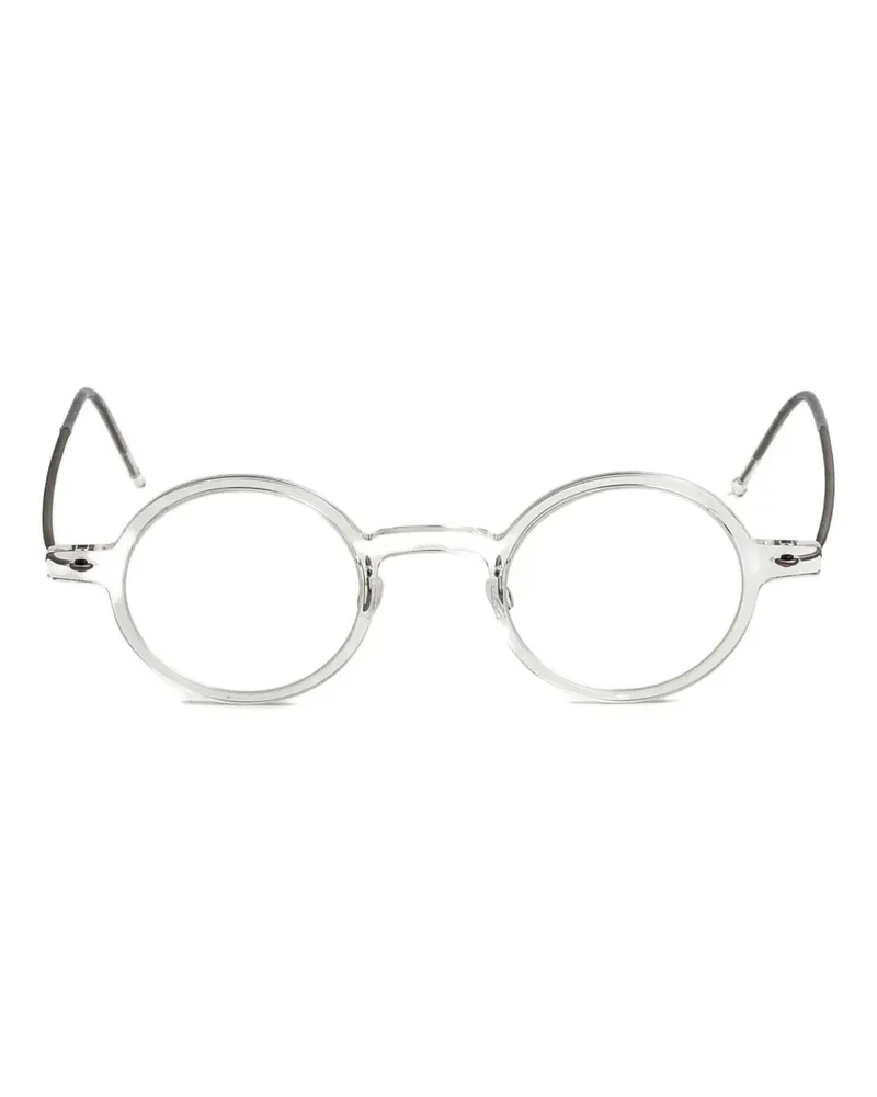 Lindberg round-frame glasses - Weiß Weiß