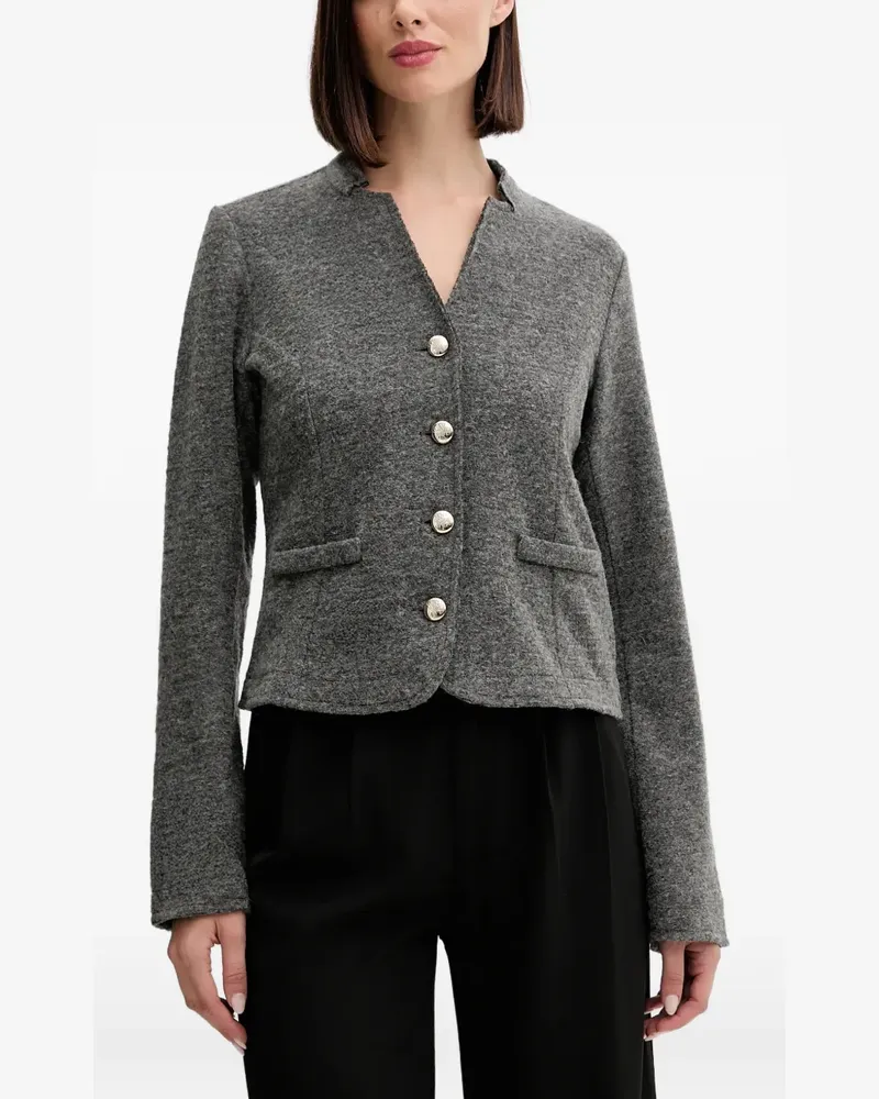JOOP! Trudi buttoned V-neck cardigan - Grau Grau