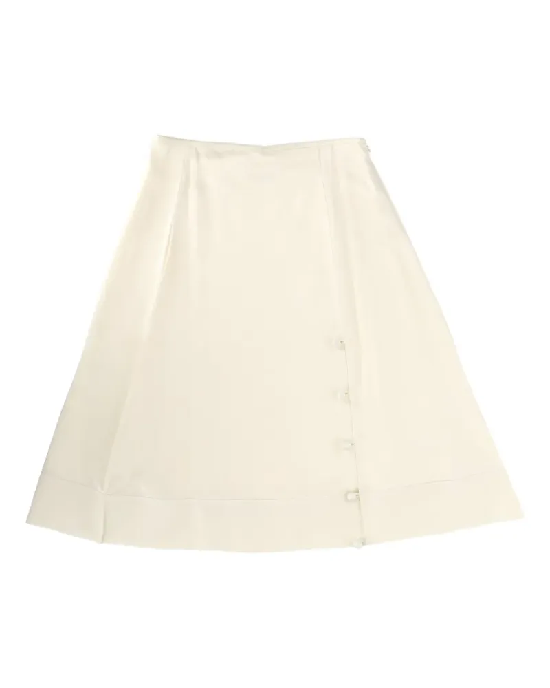 Jil Sander buttoned midi skirt - Nude Nude