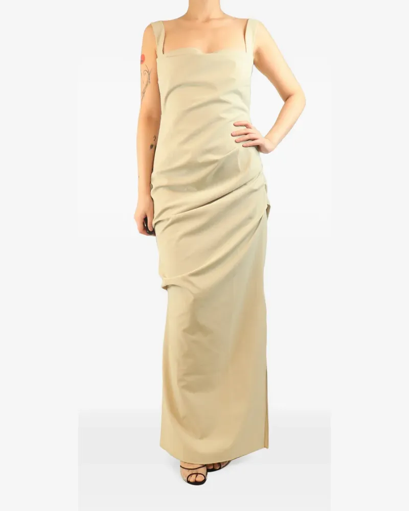 Paris Georgia Raf maxi dress - Nude Nude