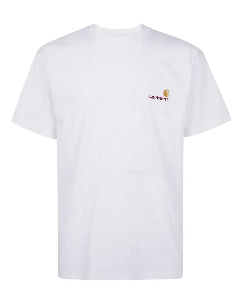 Carhartt WIP embroidered-logo T-shirt - Weiß Weiß