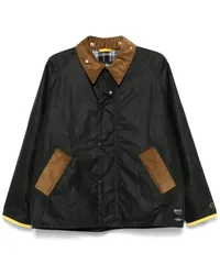 Barbour x Flower Mountain Transport Jacke Grün