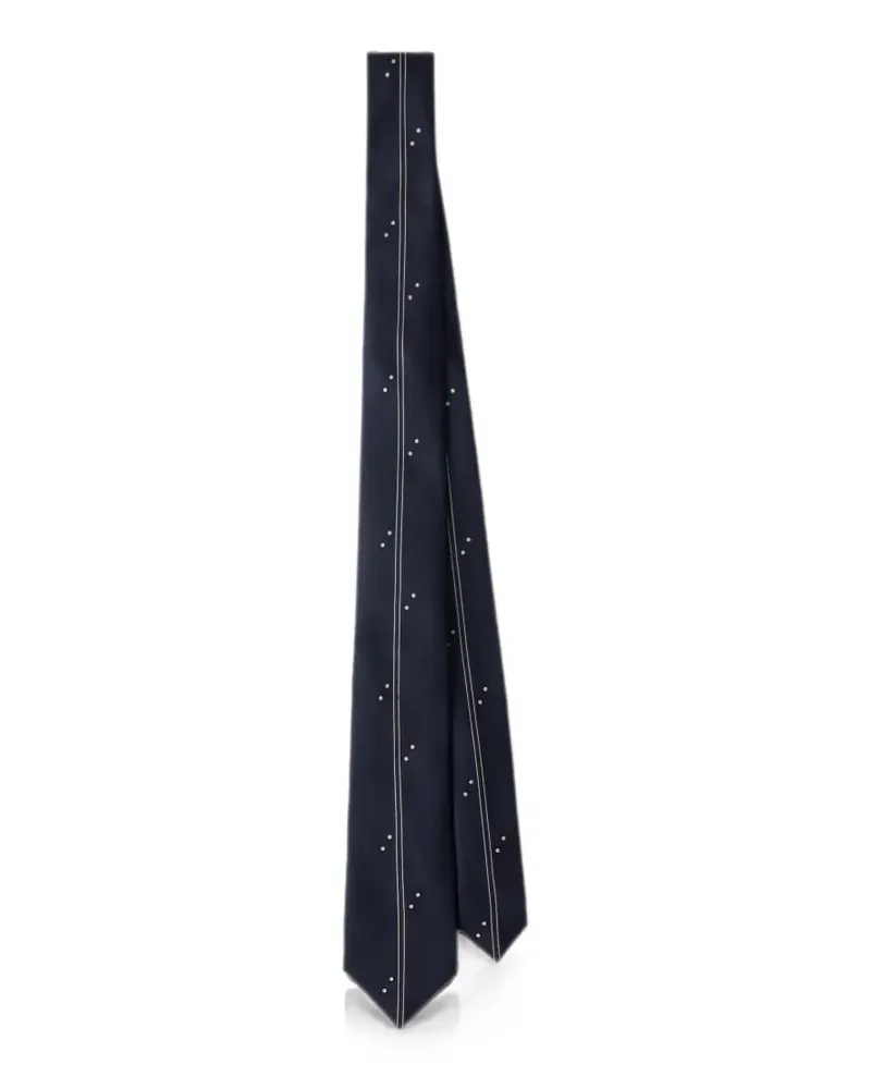 Prada Krawatte aus Seide - Blau Blau