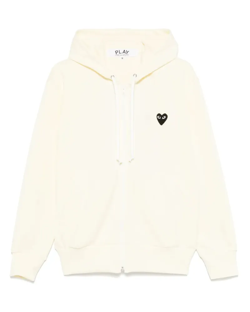 Comme des Garçons Hoodie mit großem Herz-Print - Nude Nude