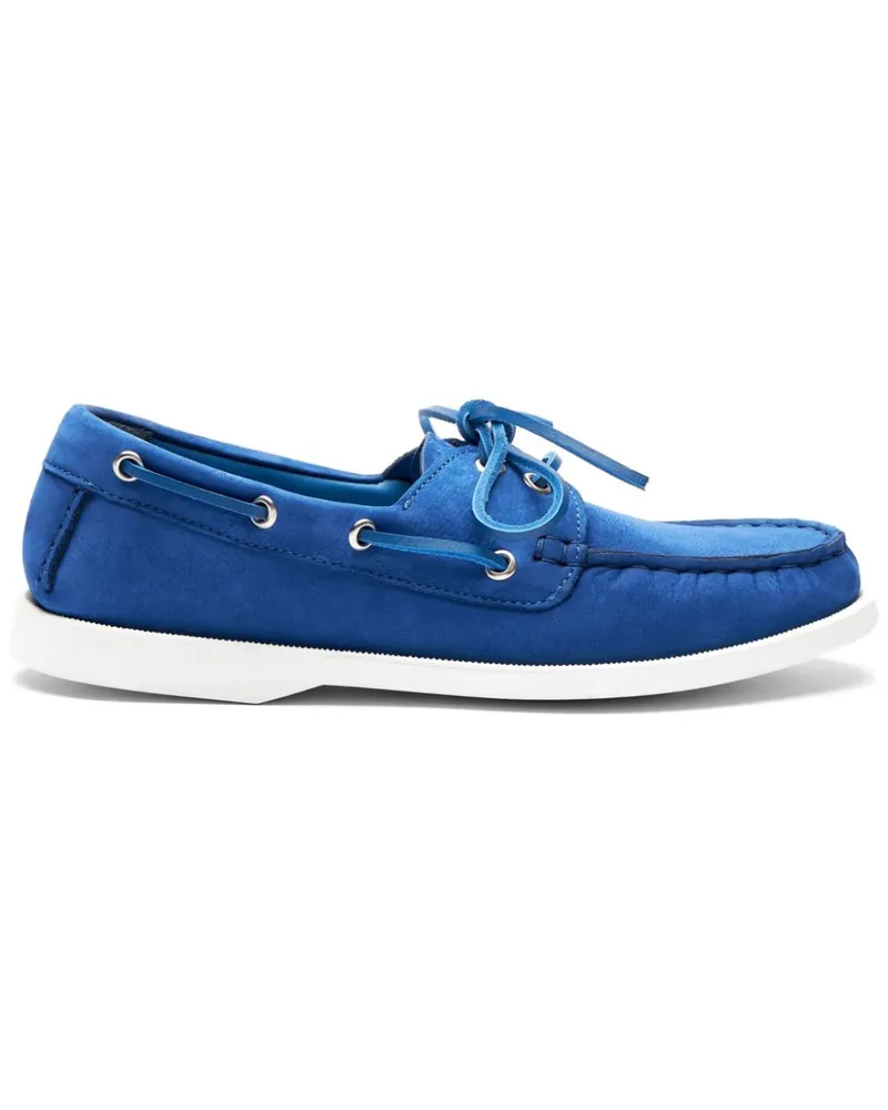 Scarosso Oprah Wildlleder-Loafer - Blau Blau