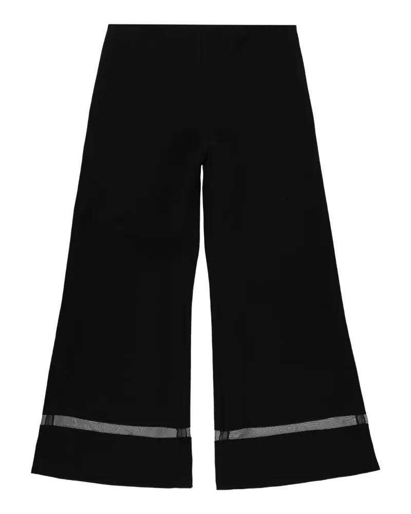 KHAITE Wallace flared trousers - Schwarz Schwarz