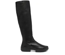 Kniehohe Stiefel - Schwarz