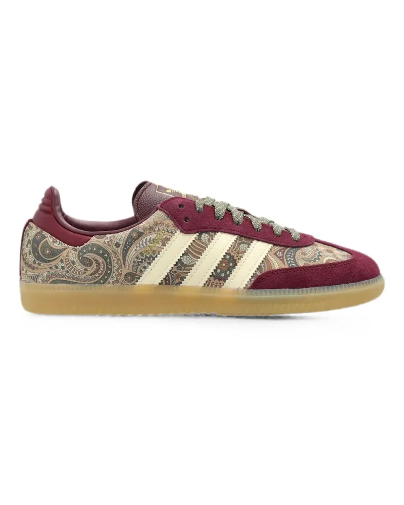 adidas Samba OG Sneakers mit Paisley-Print - Rot Rot
