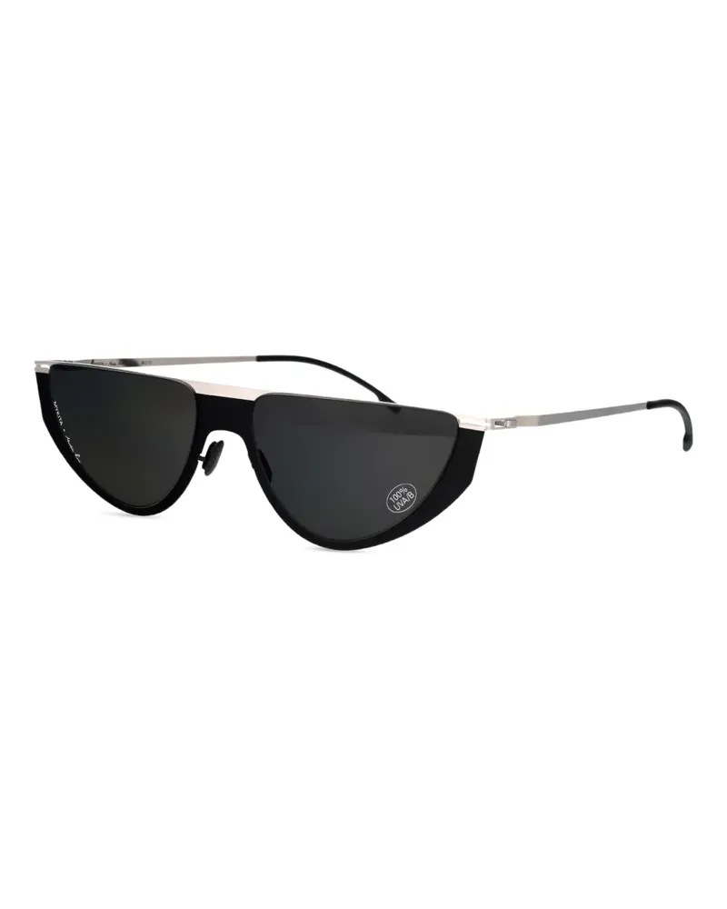 Mykita x Martine Rose 'Selina' Sonnenbrille - Schwarz Schwarz