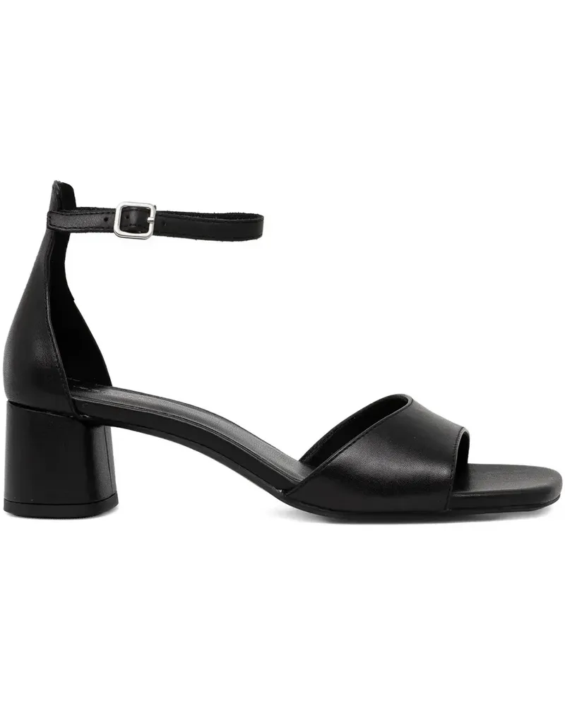 Vagabond Piper Sandalen mit Blockabsatz 45mm - Schwarz Schwarz