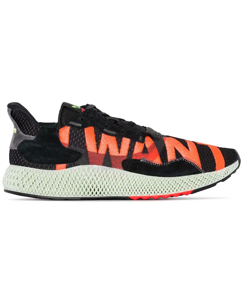 adidas ZX 4000 4D' Sneakers - Schwarz Schwarz