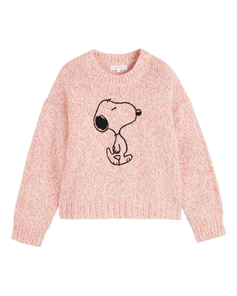 Chinti & Parker Snoopy Pullover - Rosa Rosa