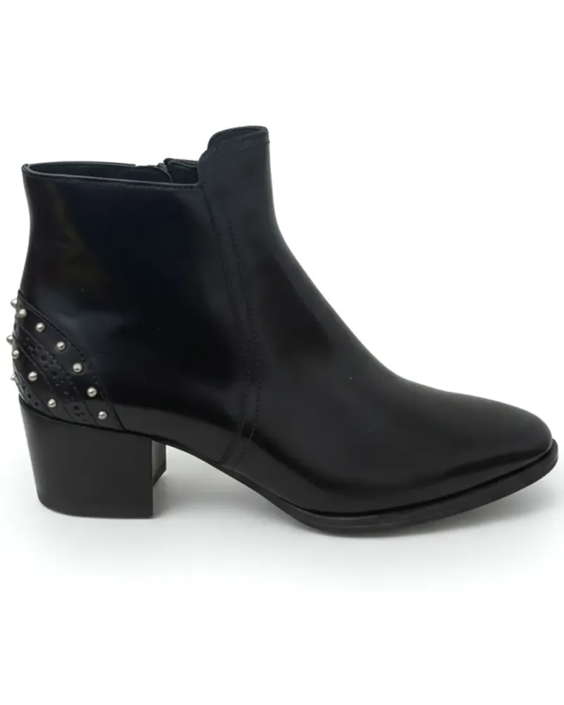 TOD'S Stiefel mit Nieten - Schwarz Schwarz