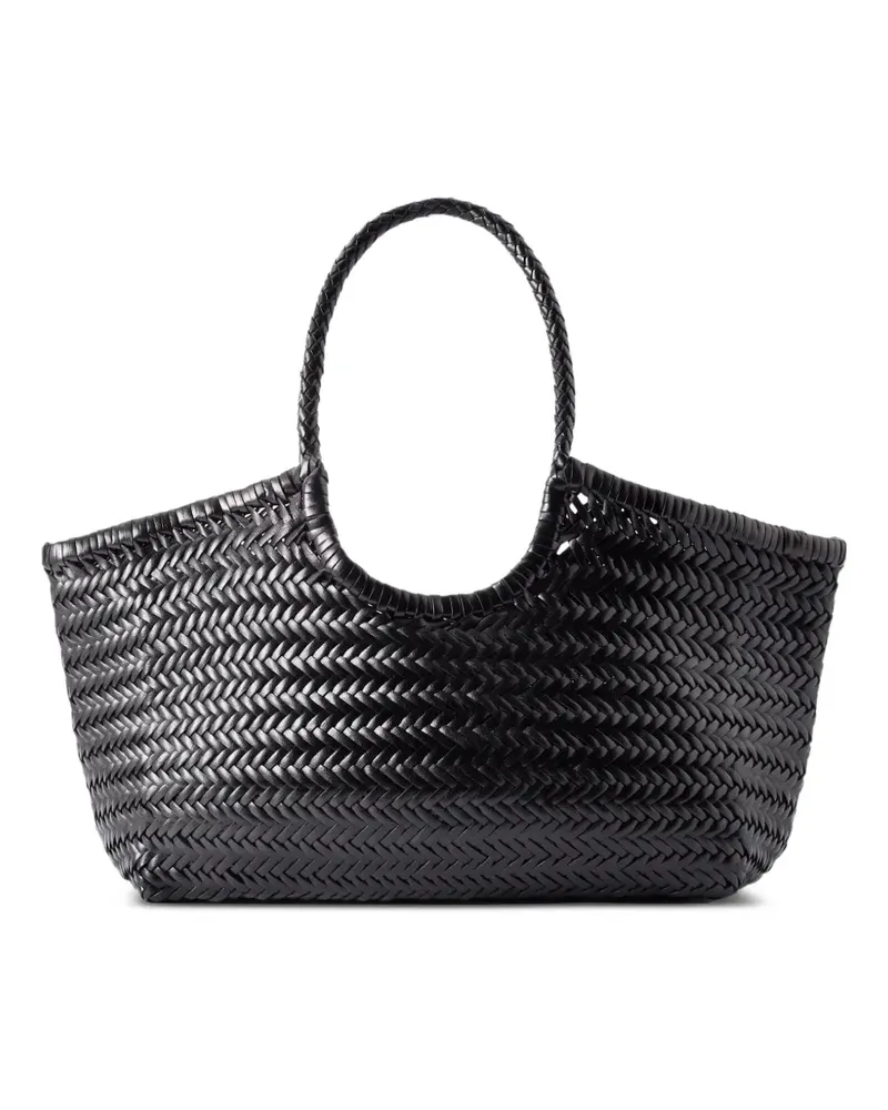 Dragon Diffusion Gewebter Big Nantucket Tote Bag - Schwarz Schwarz