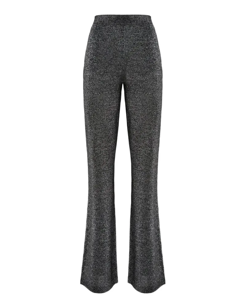 Missoni Schlaghose im Metallic-Look - Grau Grau