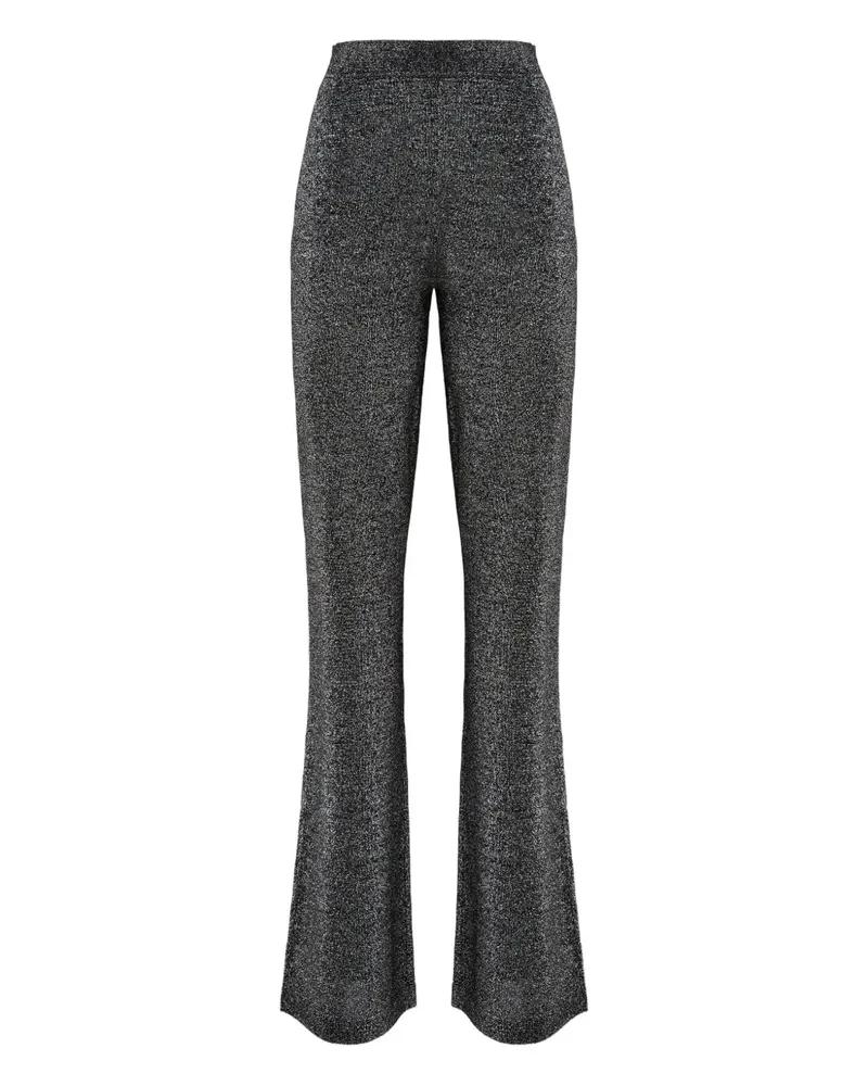 Missoni Schlaghose im Metallic-Look - Grau Grau