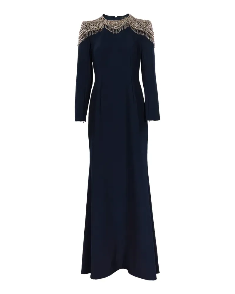 Jenny Packham Muse maxi dress - Blau Blau
