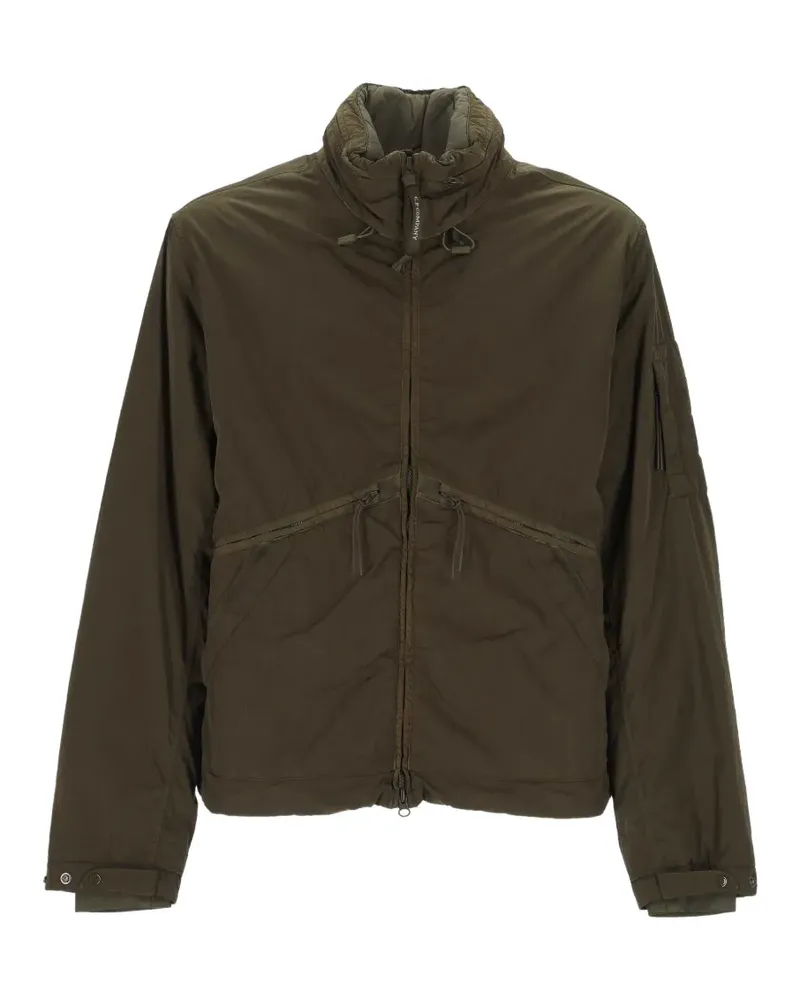 C.P. Company Wattierte Chrome-R Goggle Jacke - Grün Grün
