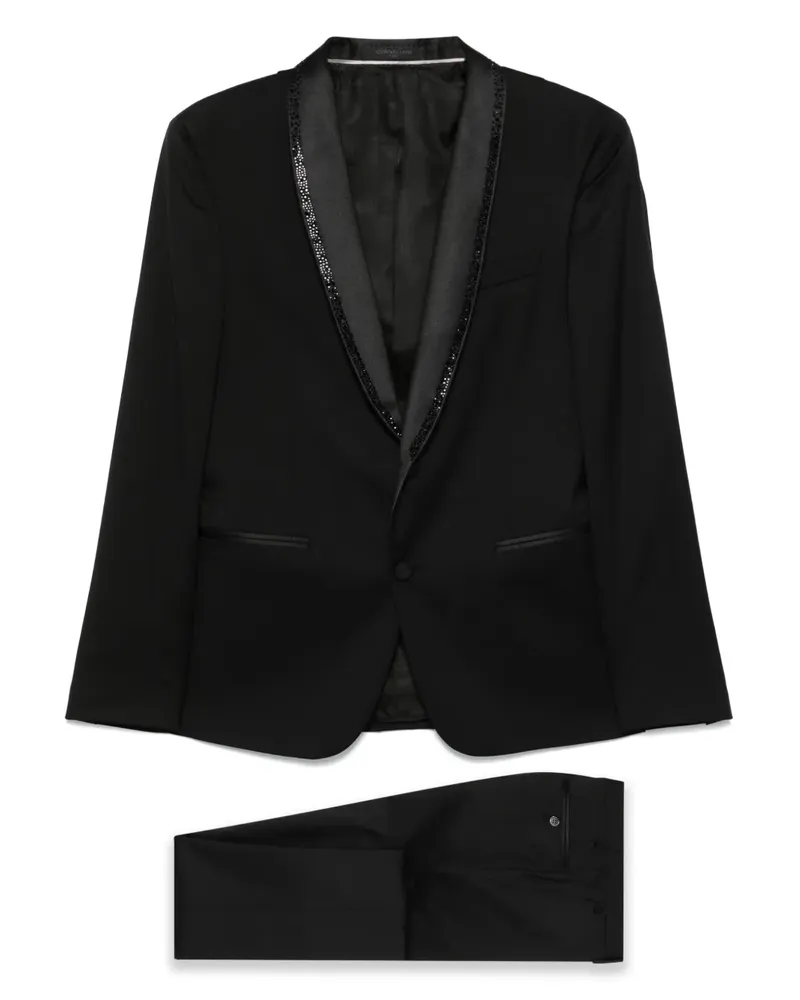 Corneliani Smoking mit Kristallen - Schwarz Schwarz