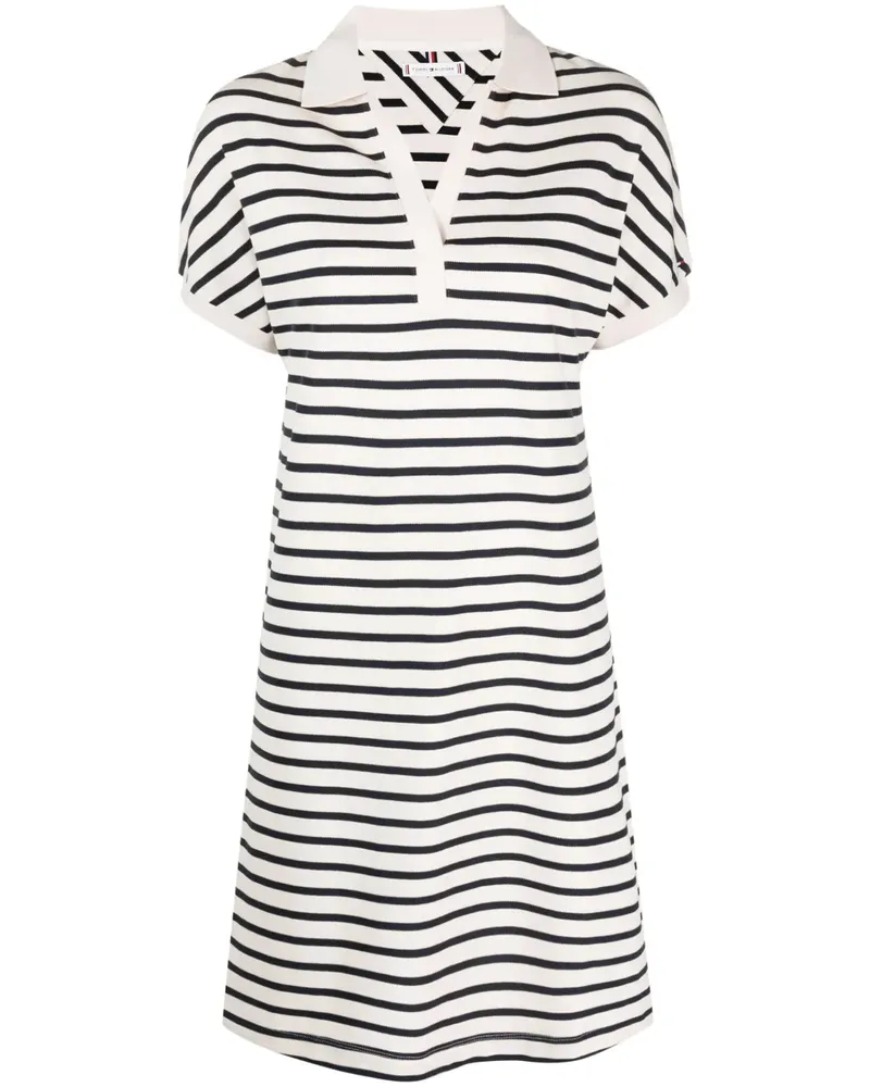 Tommy Hilfiger Kleid mit Logo - Nude Nude