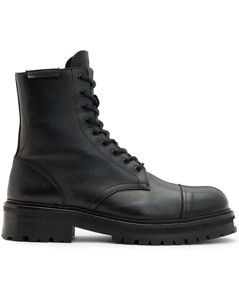 AllSaints Hank Stiefel - Schwarz Schwarz