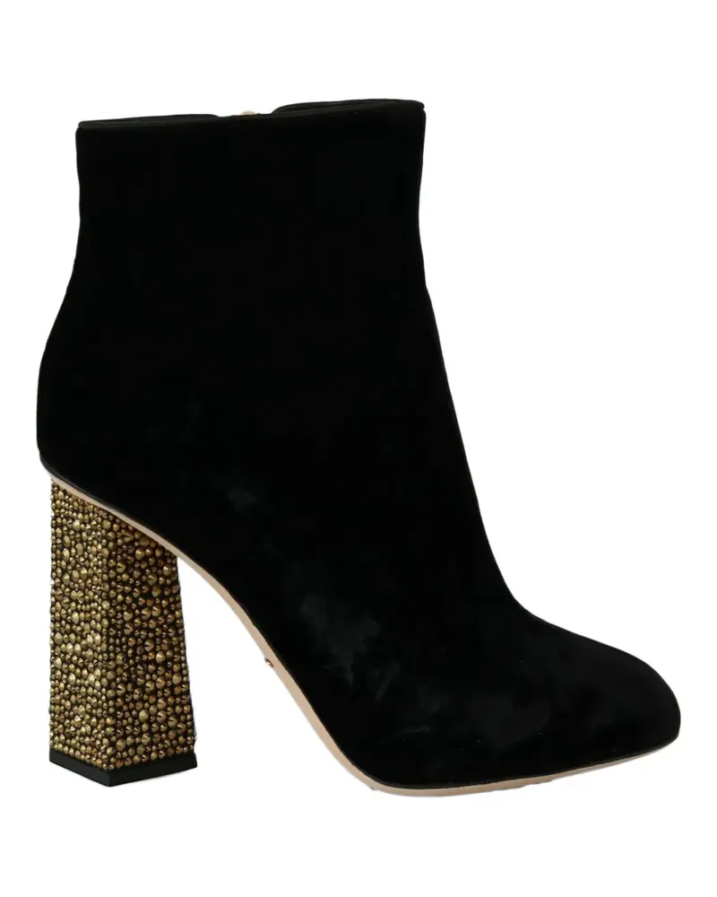 Dolce & Gabbana Stiefeletten mit Nieten - Schwarz Schwarz