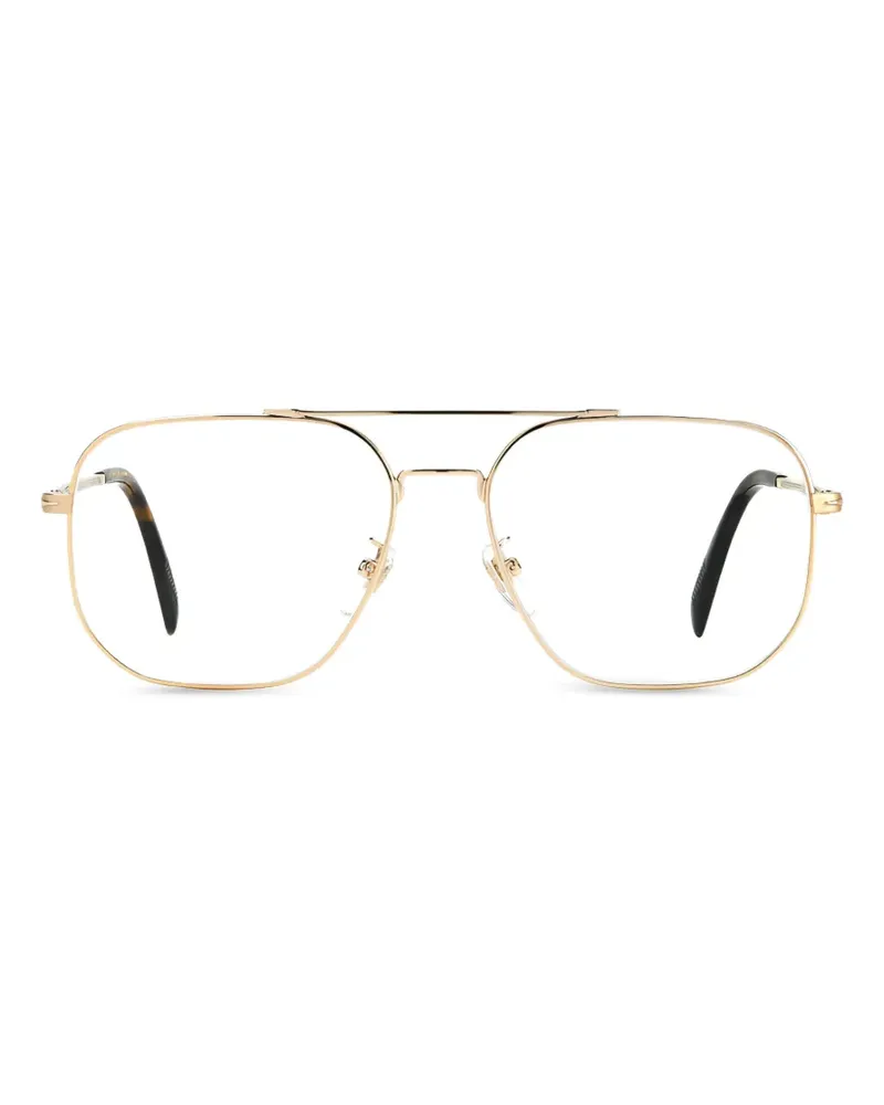 EYEWEAR by DAVID BECKHAM Brille mit eckigem Gestell - Gold Gold
