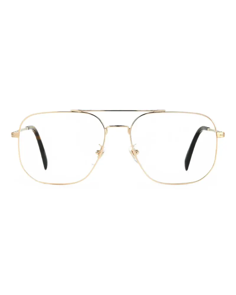EYEWEAR by DAVID BECKHAM Brille mit eckigem Gestell - Gold Gold