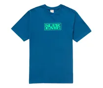 Connect T-Shirt mit Logo-Print - Blau