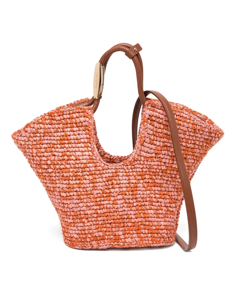 Zimmermann Kleine Goldentime Tote Bag - Orange Orange