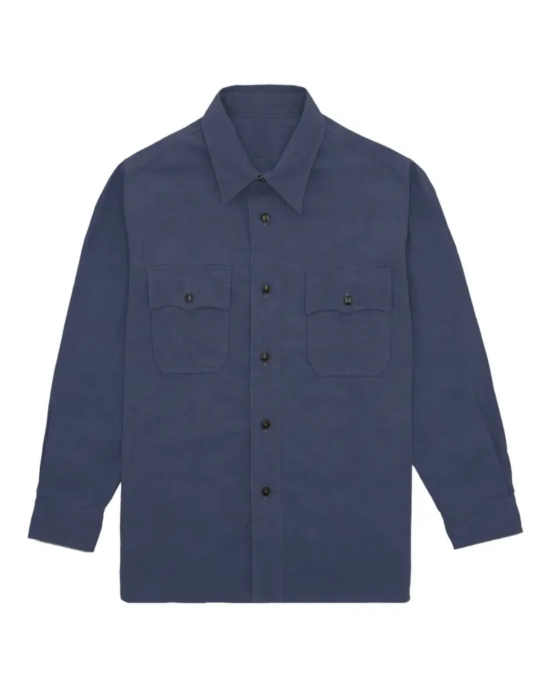 Fortela Cpo2.0 Hemd im Military-Style - Blau Blau