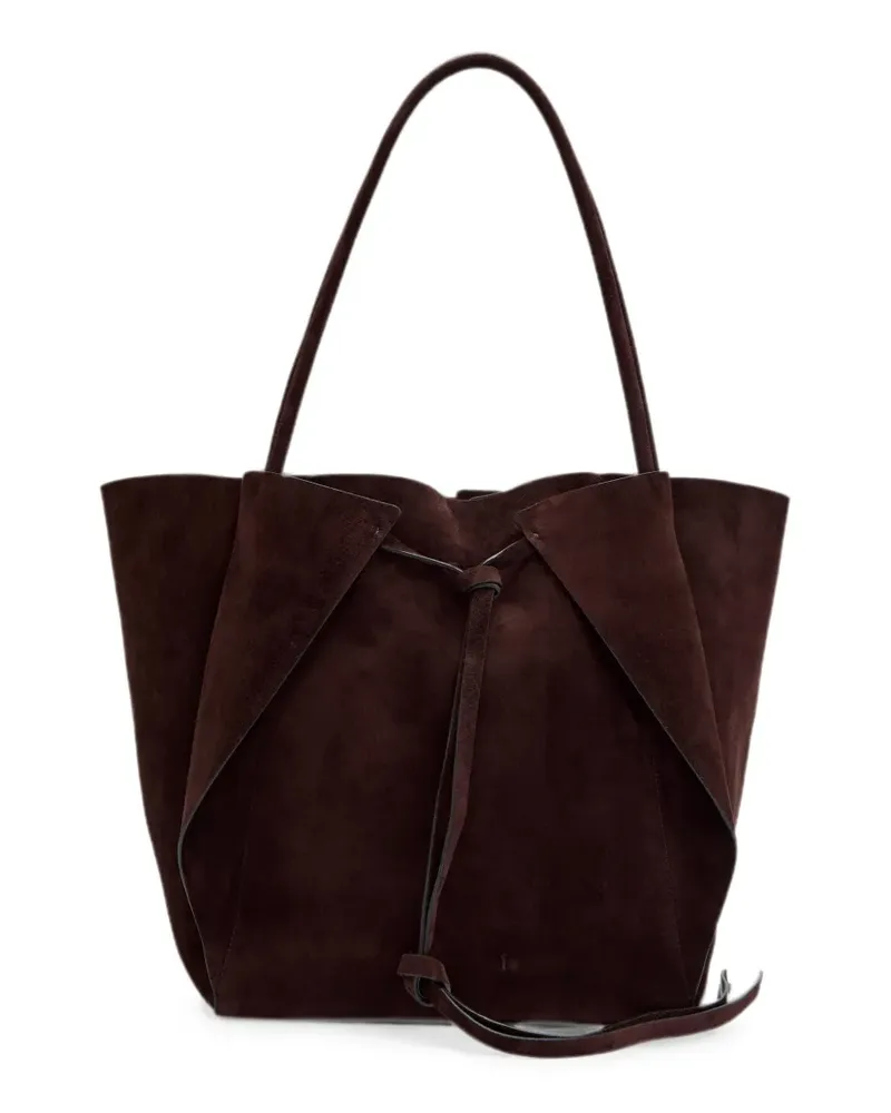 Gabriela Hearst Marija suede tote bag - Braun Braun