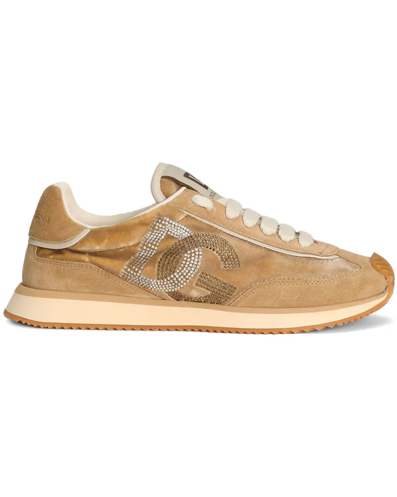 Dolce & Gabbana DG Cushion Sneakers - Nude Nude