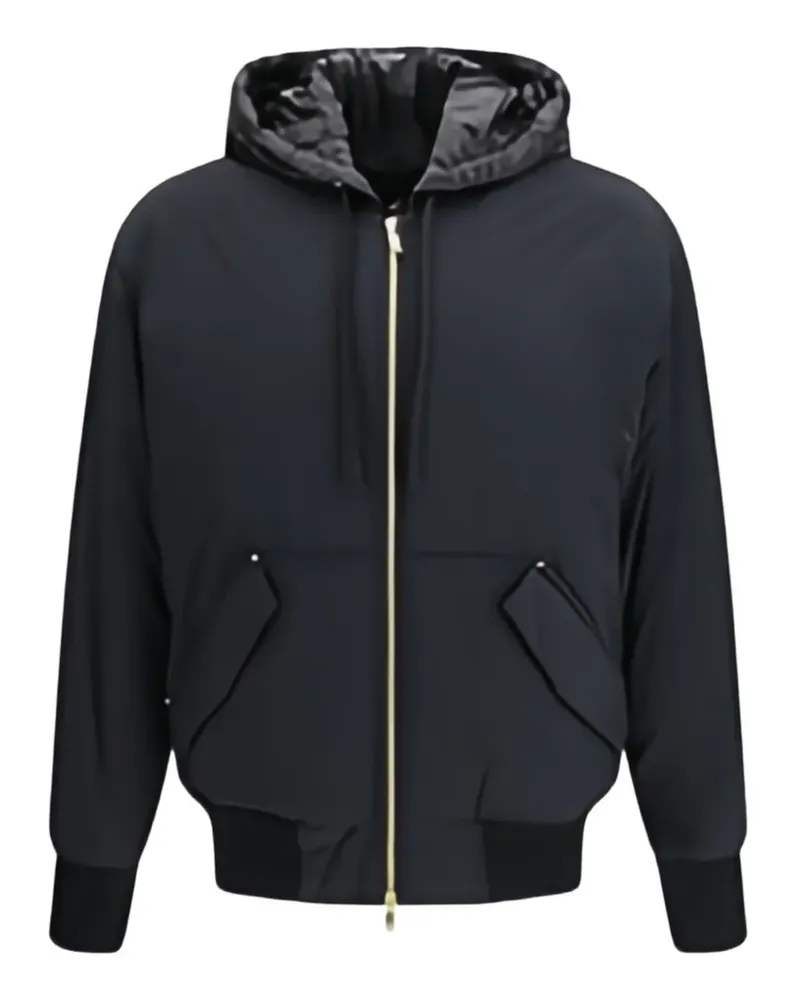 Moose Knuckles Brixton hooded down jacket - Schwarz Schwarz