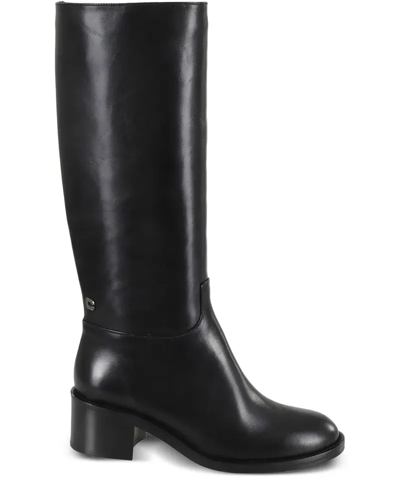 Carel Stiefeletten mit Blockabsatz - Schwarz Schwarz