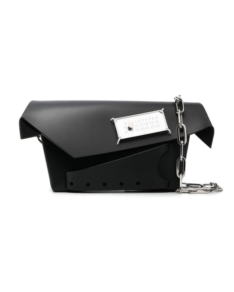 Maison Margiela Snatched Schultertasche - Schwarz Schwarz