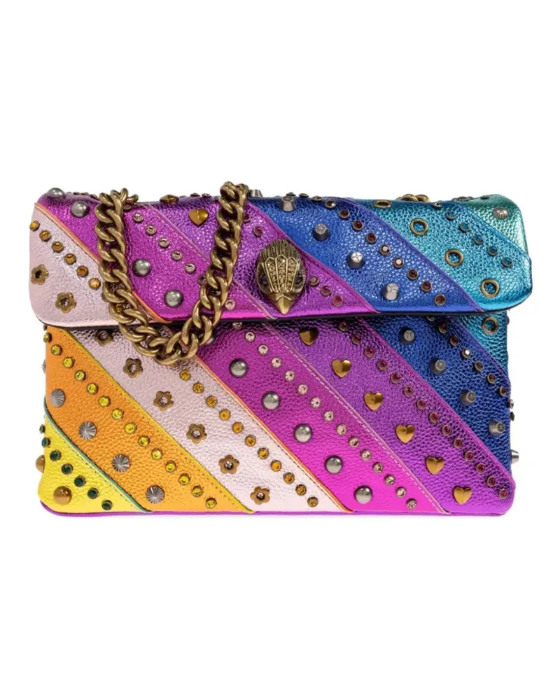 Kurt Geiger London Kensington Umhängetasche mit Nieten - Rosa Rosa