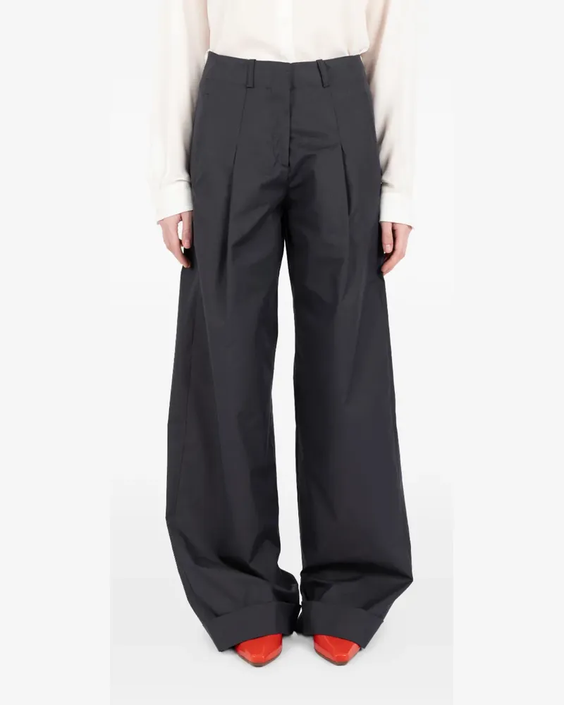 Société Anonyme wide leg trousers - Schwarz Schwarz