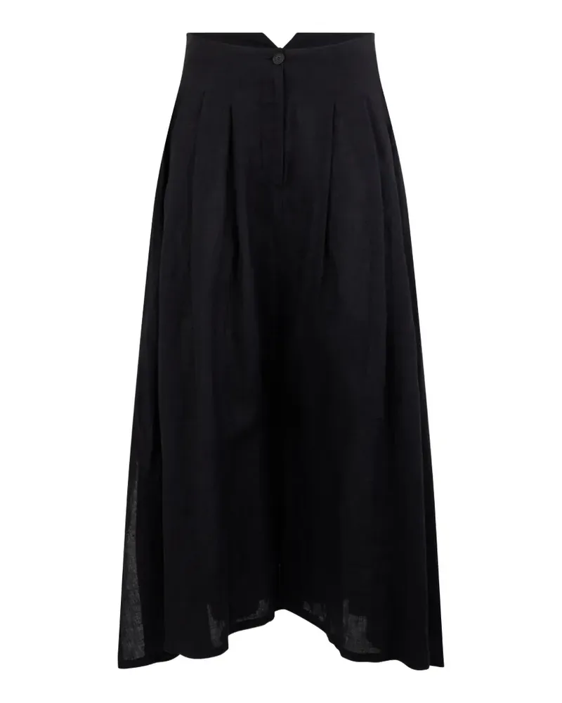 Fabiana Filippi fluid high-waisted skirt - Schwarz Schwarz