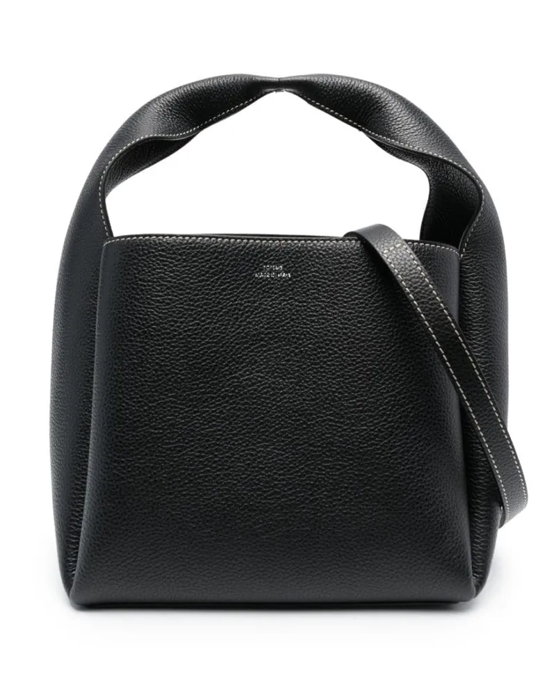 Totême Beuteltasche aus Leder - Schwarz Schwarz