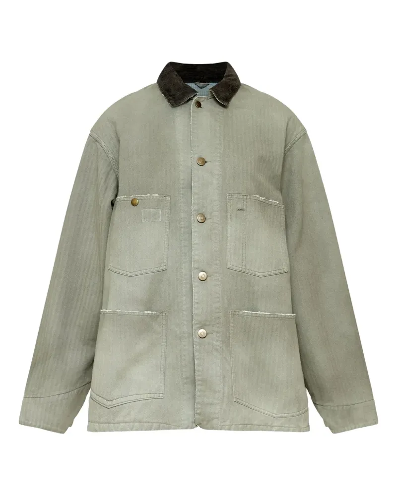 Maison Margiela Jacke aus Baumwolle - Grün Grün