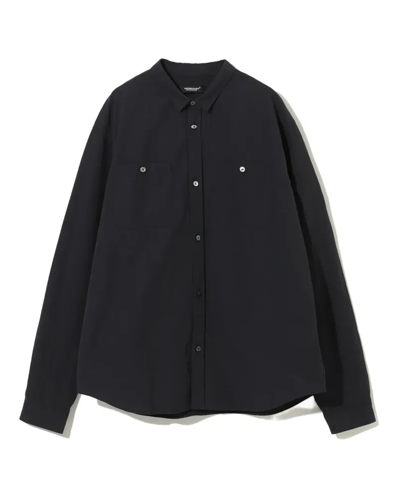 Undercover button-fastening cotton shirt - Grau Grau