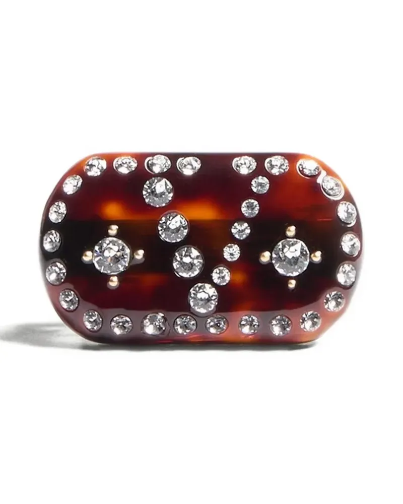 Valentino Garavani VLogo Signature Haarspange - Braun Braun