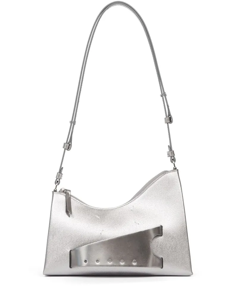 Maison Margiela Snatched Beuteltasche - Silber Silber