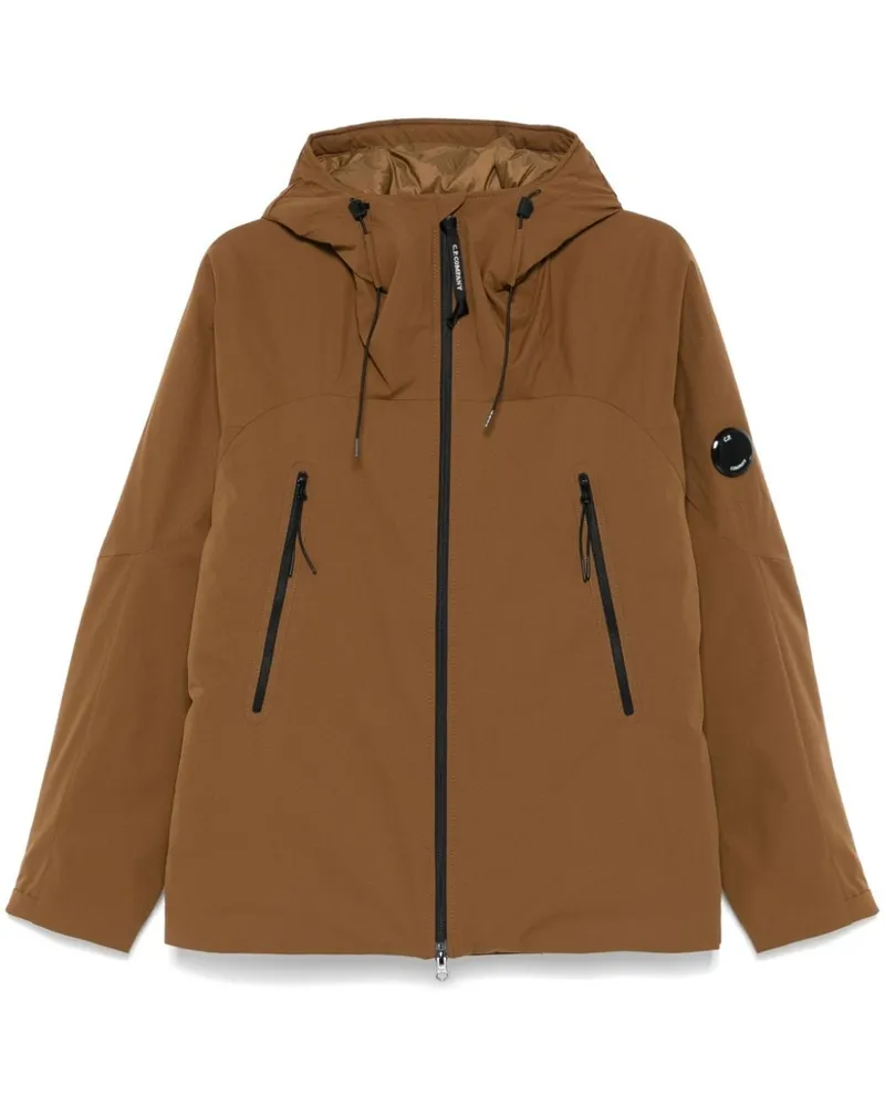C.P. Company Wattierte Pro-Tek Jacke - Braun Braun
