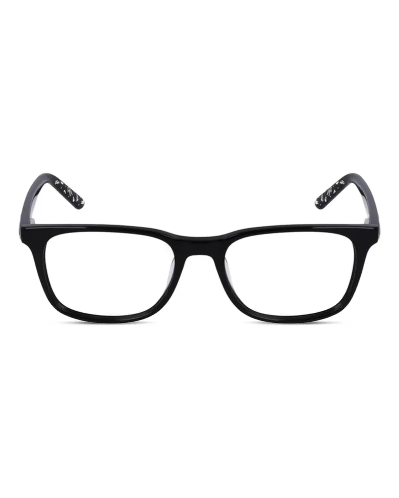 Nike rectangle-frame glasses - Schwarz Schwarz